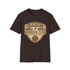Enmore Runners Club T-Shirt — Vintage Brunch Division (Brown)