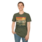 Retro Shores Vacation Club T-Shirt — Vintage Plane