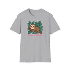 Sloth T-Shirt — Cute "Take It Slow" Relaxed Graphic