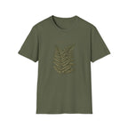 Breathe Deep Fern T-Shirt — Relaxing Botanical Graphic