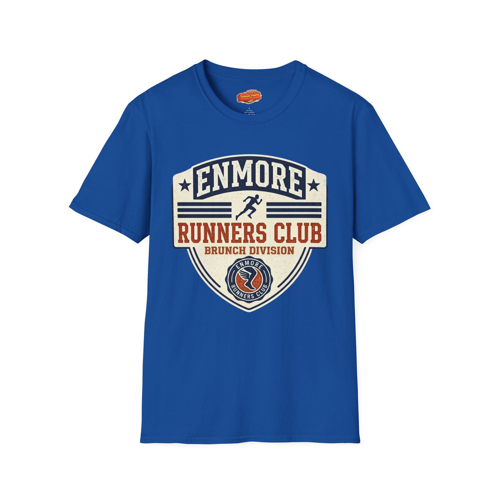 Enmore Runners Club T-Shirt — Vintage Brunch Club Cream