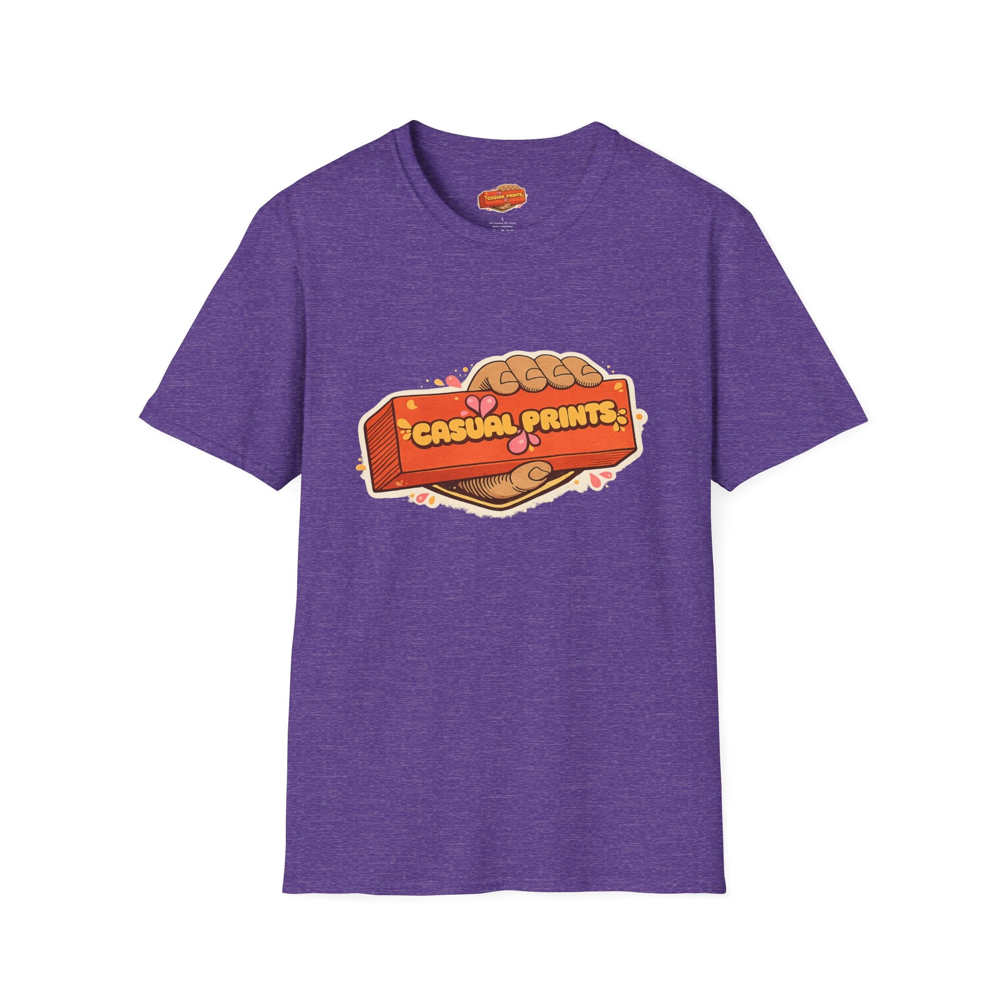 T-Shirt —Handheld 'Casual Prints' Logo Tee
