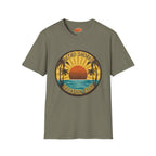 Retro Shores Vacation Club T-Shirt —Sun's Out, Vibes Locked In