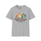 Retro Shores Vacation Club T-Shirt—Surfer Since Forever