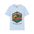 Retro Shores Vacation Club T-Shirt —Vintage Palm