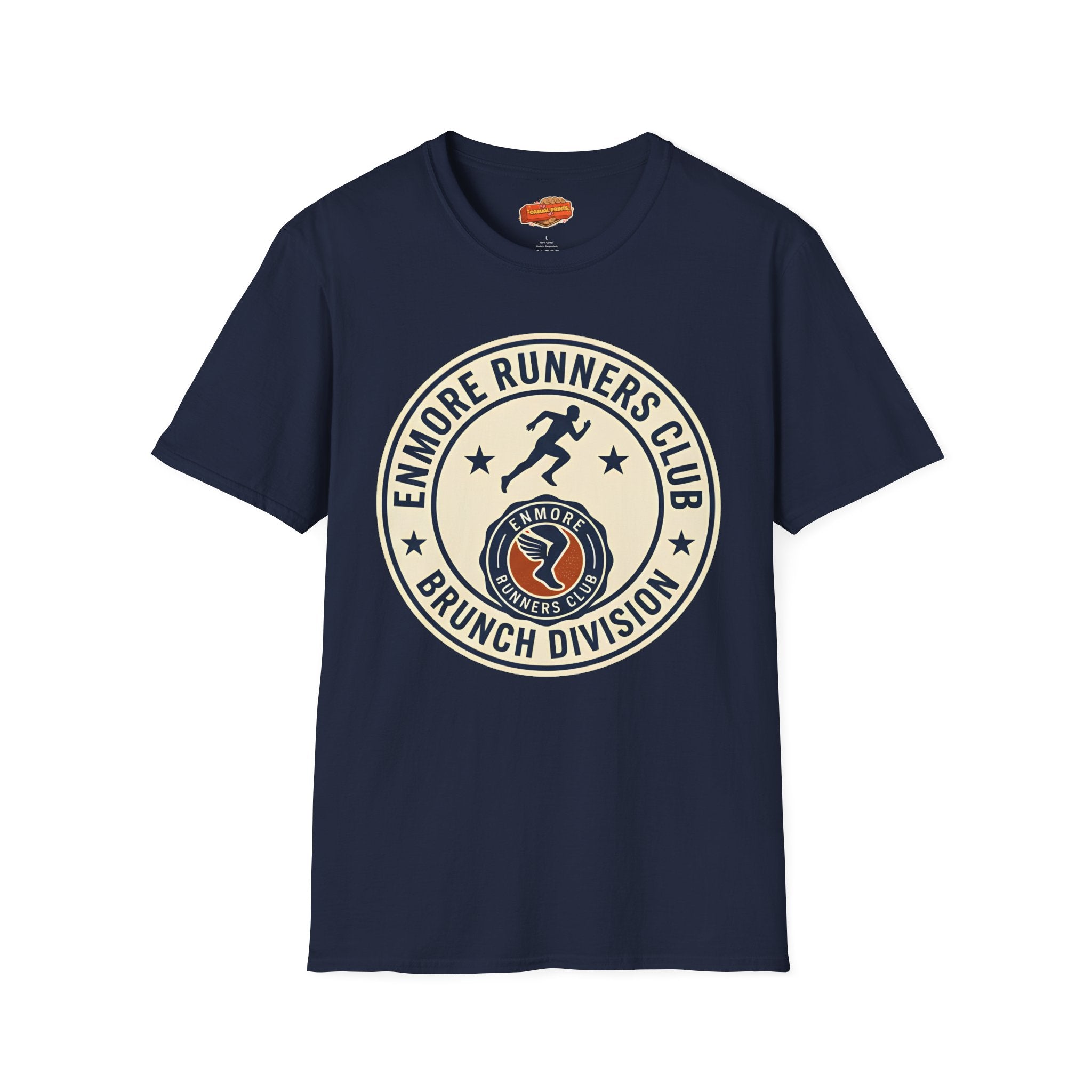 Enmore Runners Club T-Shirt — Vintage Brunch Division Logo
