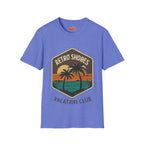 Retro Shores Vacation Club T-Shirt —Vintage Palm