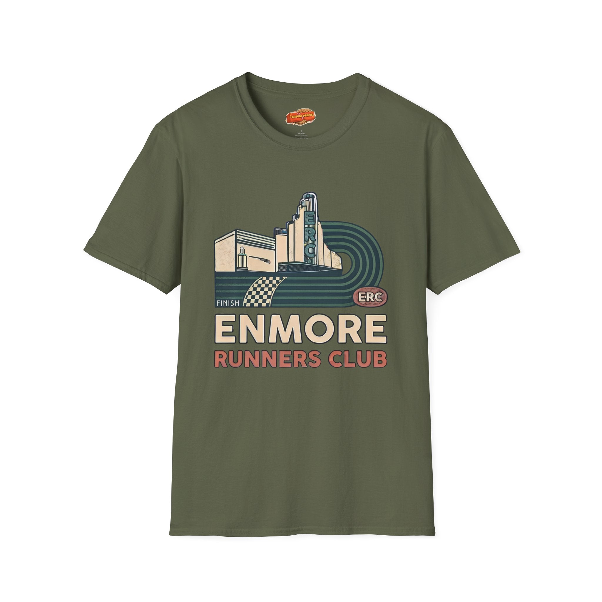 Enmore Runners Club T-Shirt —Track Graphic