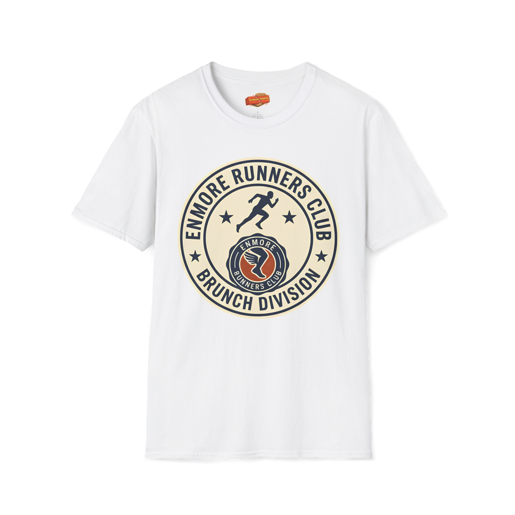 Enmore Runners Club T-Shirt — Vintage Brunch Division Logo