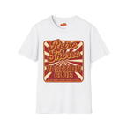 Retro Shores Vacation Club T-Shirt — Vintage Sunburst Badge