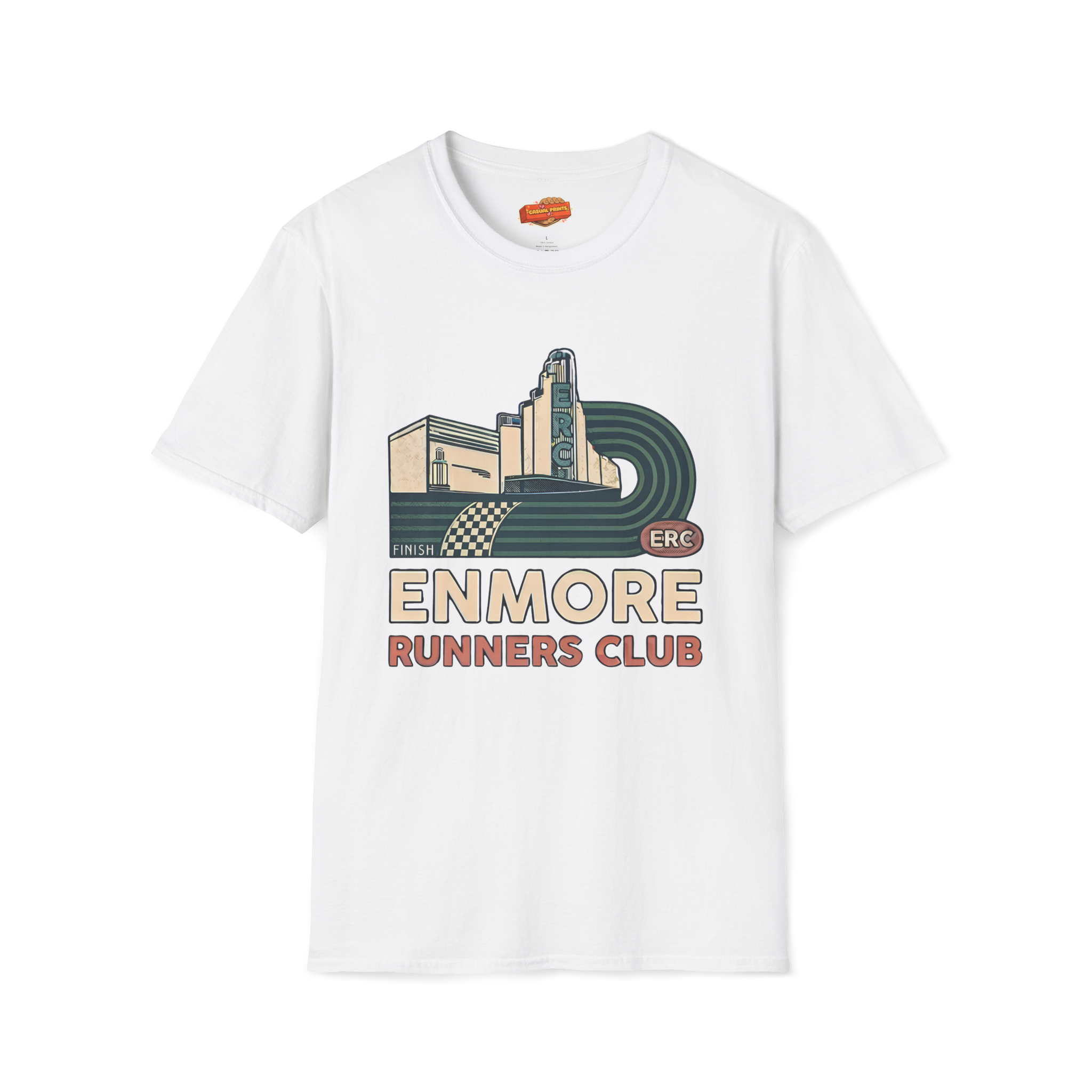Enmore Runners Club T-Shirt —Track Graphic