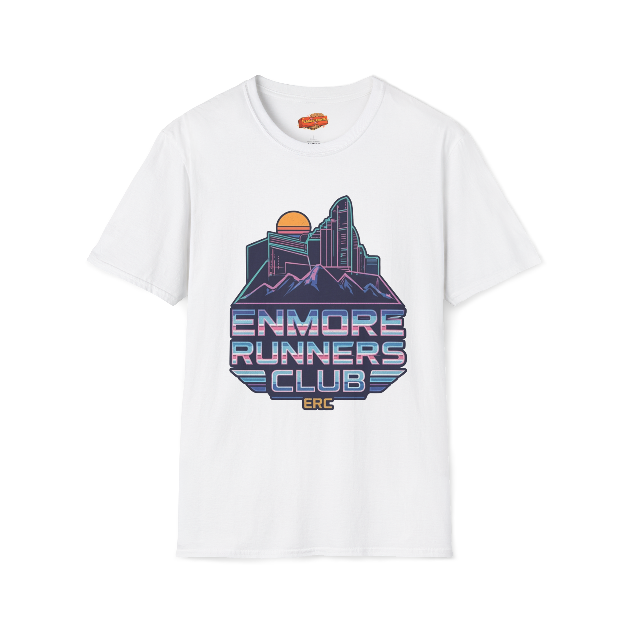 Enmore Runners Club T-Shirt — Neon