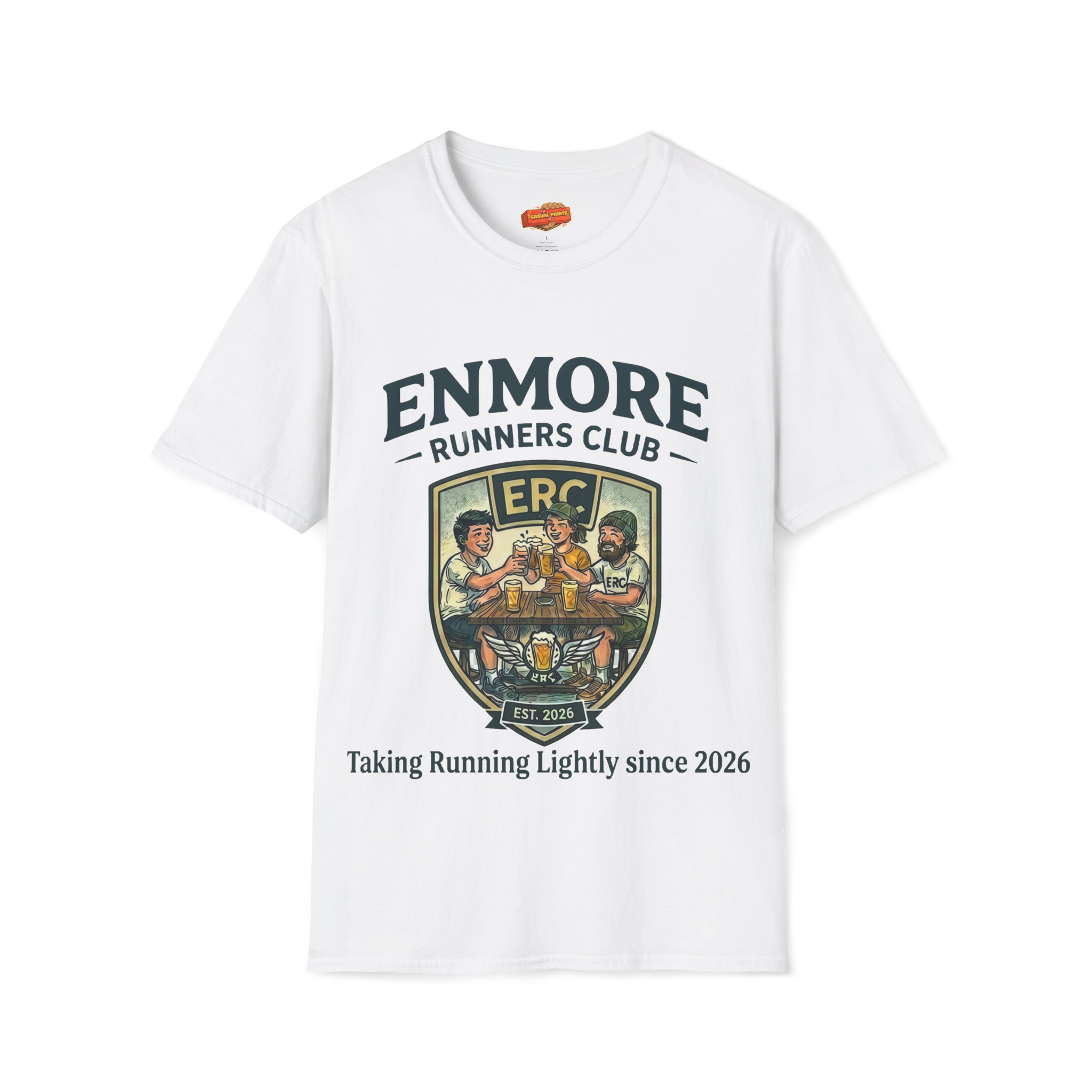 Enmore Runners Club T-Shirt — Vintage Running Crew