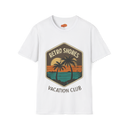 Retro Shores Vacation Club T-Shirt —Vintage Palm