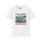 Retro Shores Vacation Club T-Shirt—Vintage Van Palm