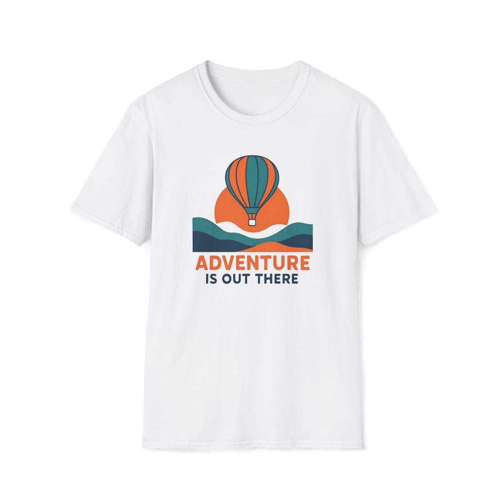 Adventure Is Out There T-Shirt — Hot Air Balloon