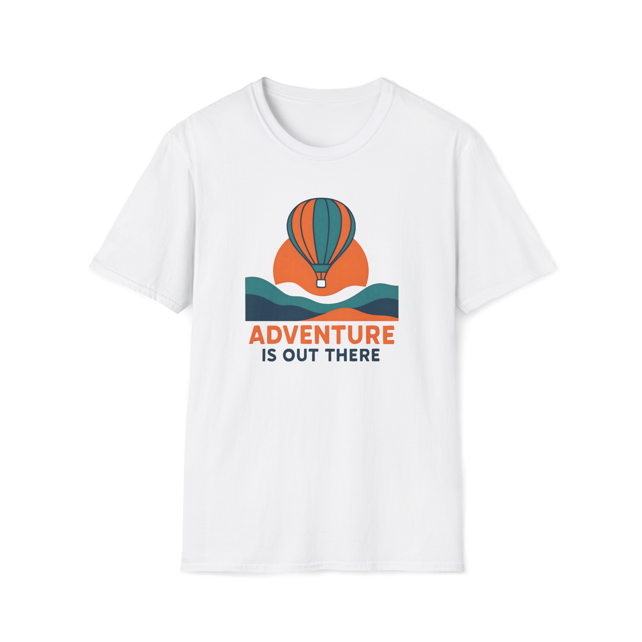 Adventure Is Out There T-Shirt — Hot Air Balloon