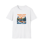 Paddle Into The Wild Kayak T‑Shirt — Outdoor Adventure