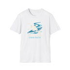 Kayak Illustration T-Shirt—"Own Path" Outdoor Adventure