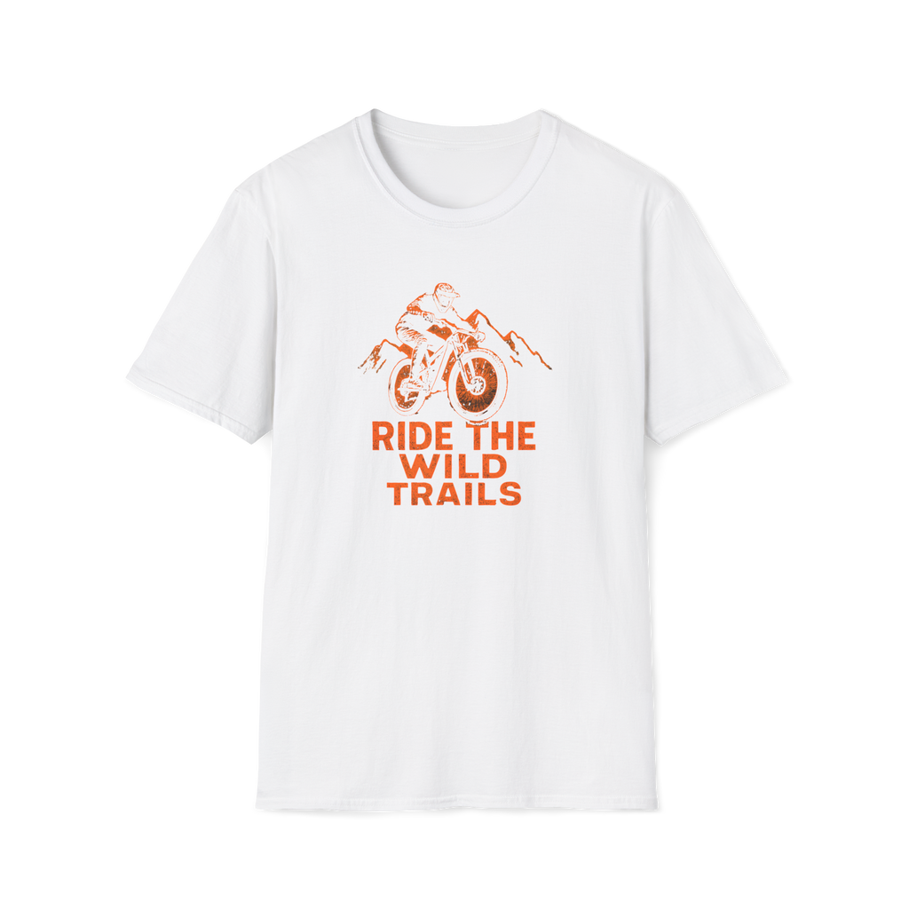 Ride the Wild Trails T-Shirt — Mountain Dirt Bike