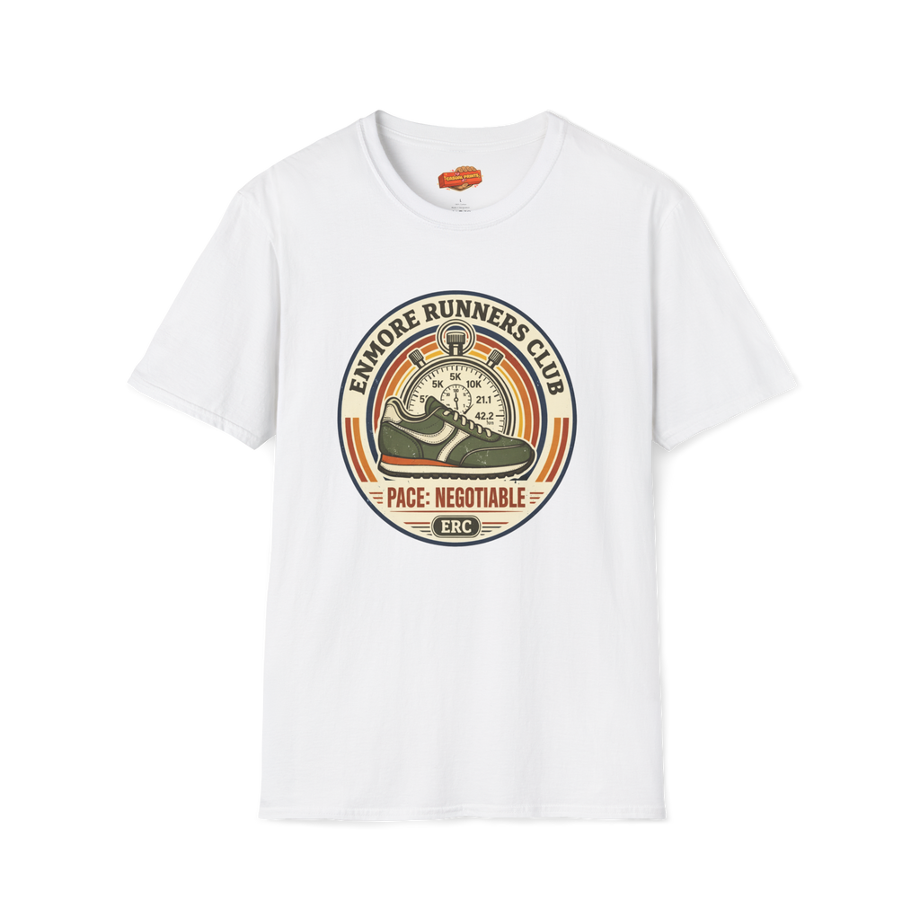 Enmore Runners Club T-Shirt — Vintage Pace Negotiable Trainer