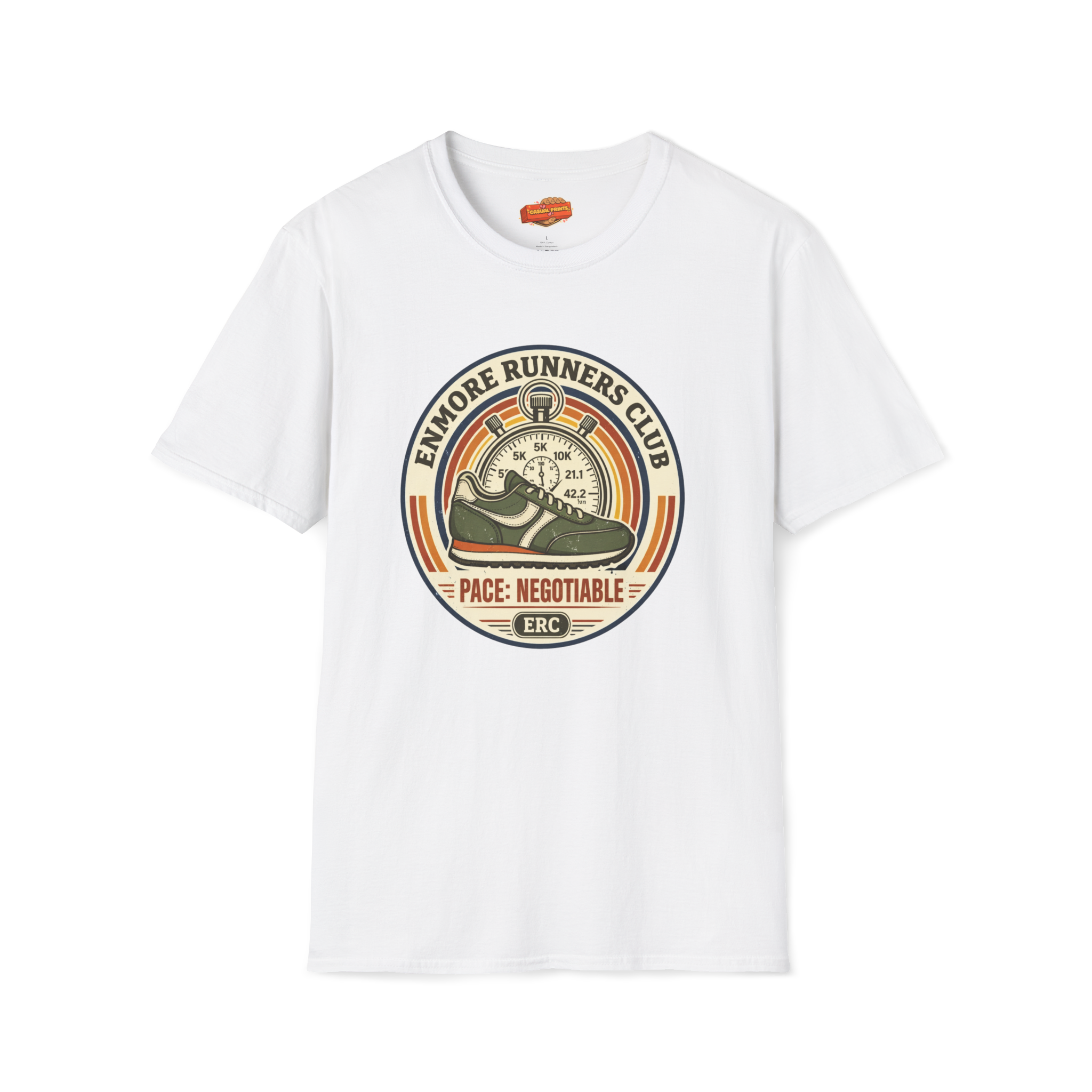 Enmore Runners Club T-Shirt — Vintage Pace Negotiable Trainer