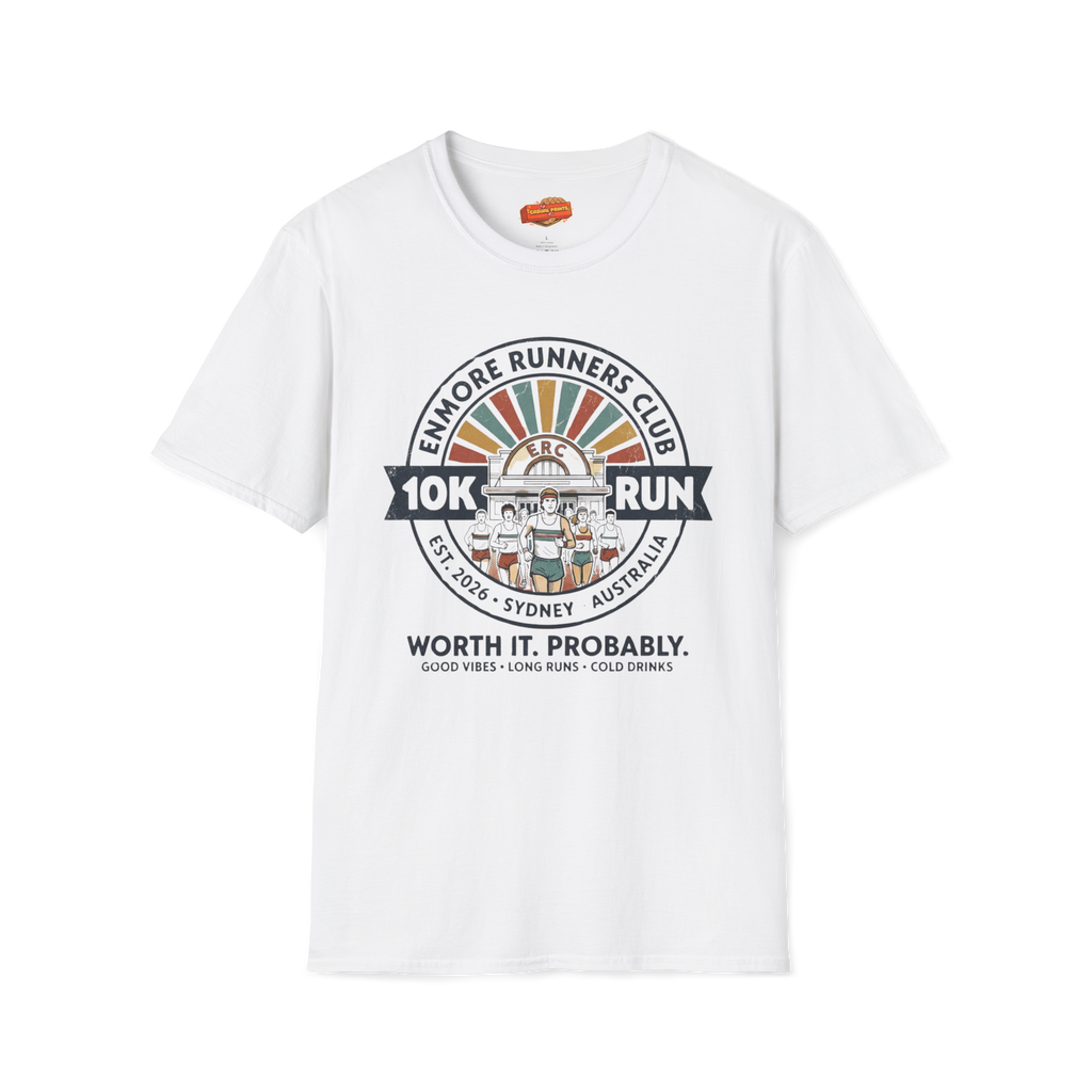 Enmore Runners Club T-Shirt — Vintage 10K Race