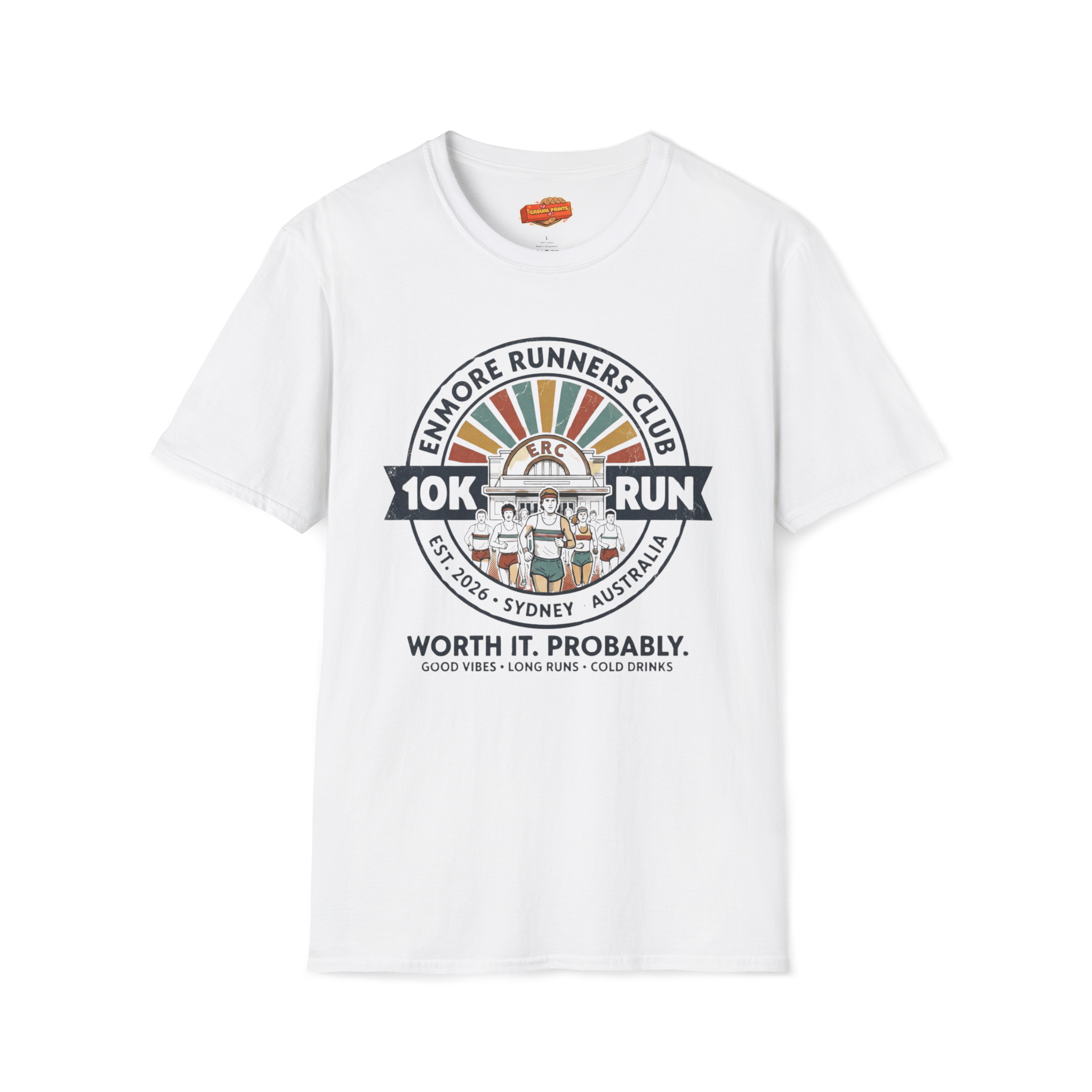 Enmore Runners Club T-Shirt — Vintage 10K Race