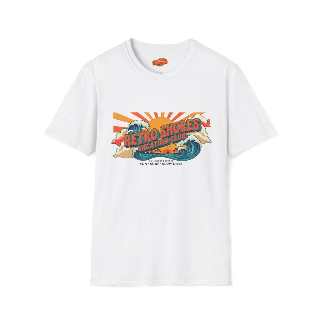 Retro Shores Vacation Club T-Shirt —Since Forever Wave