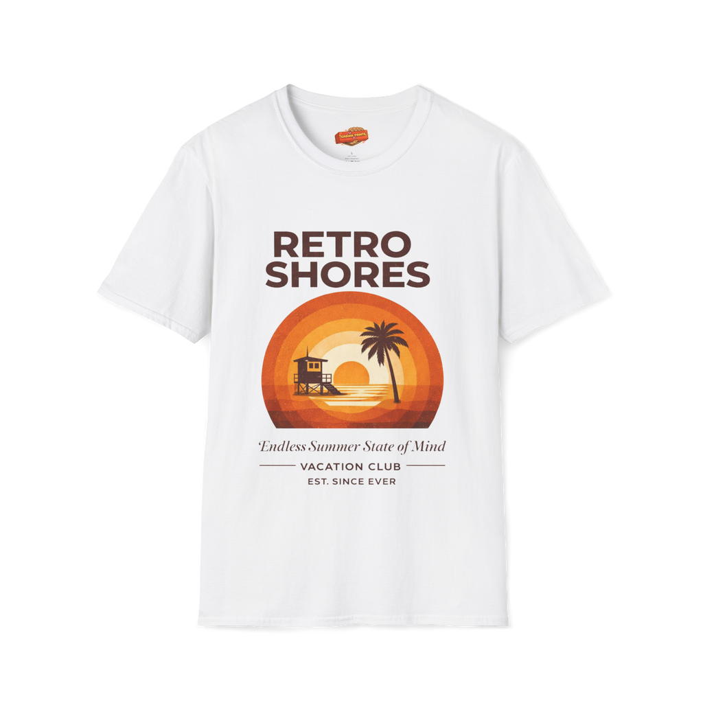 Retro Shores Vacation Club T-Shirt — Vintage Endless Summer