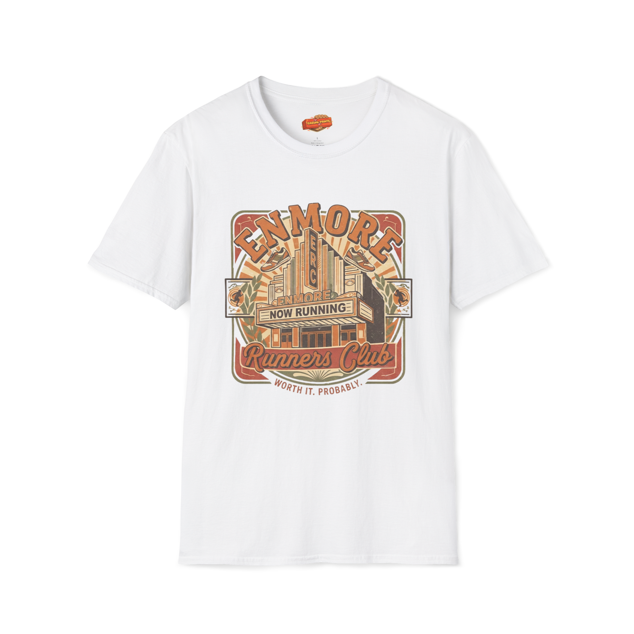 Enmore Runners Club T-Shirt — 'Now Running'