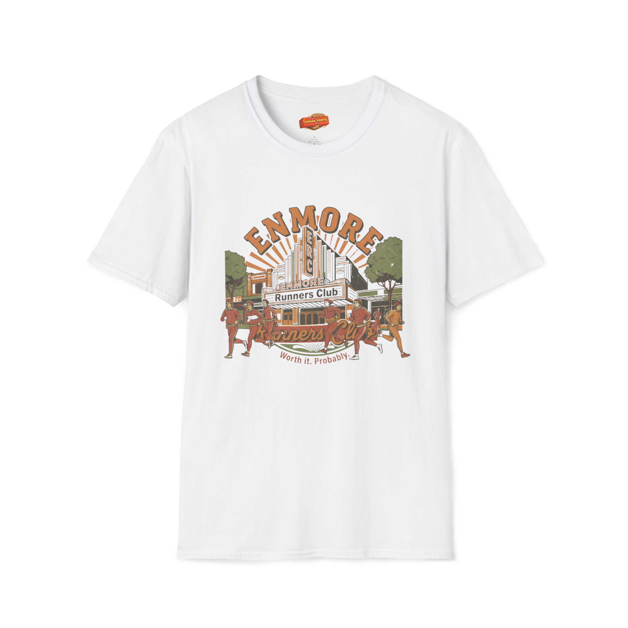 Enmore Runners Club T‑Shirt — Vintage Theatre