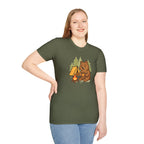 Camping Bear T-Shirt — Cute Campfire & Tent Graphic Tee