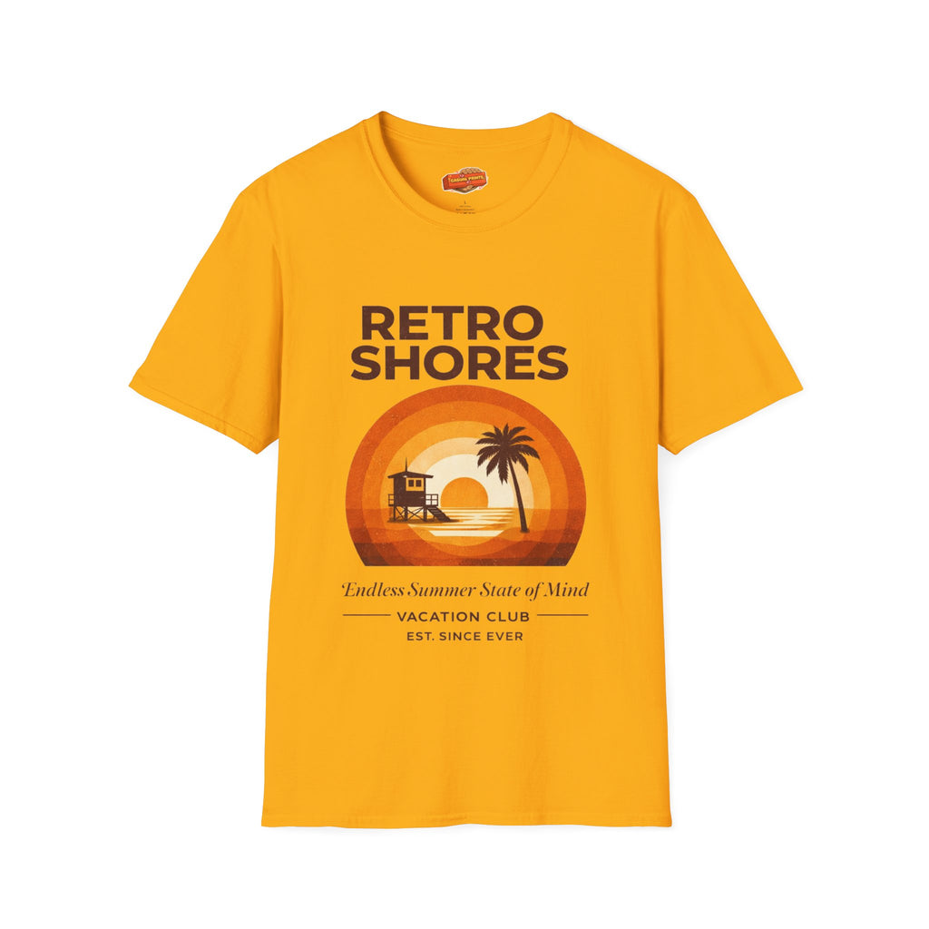 Retro Shores Vacation Club T-Shirt — Vintage Endless Summer
