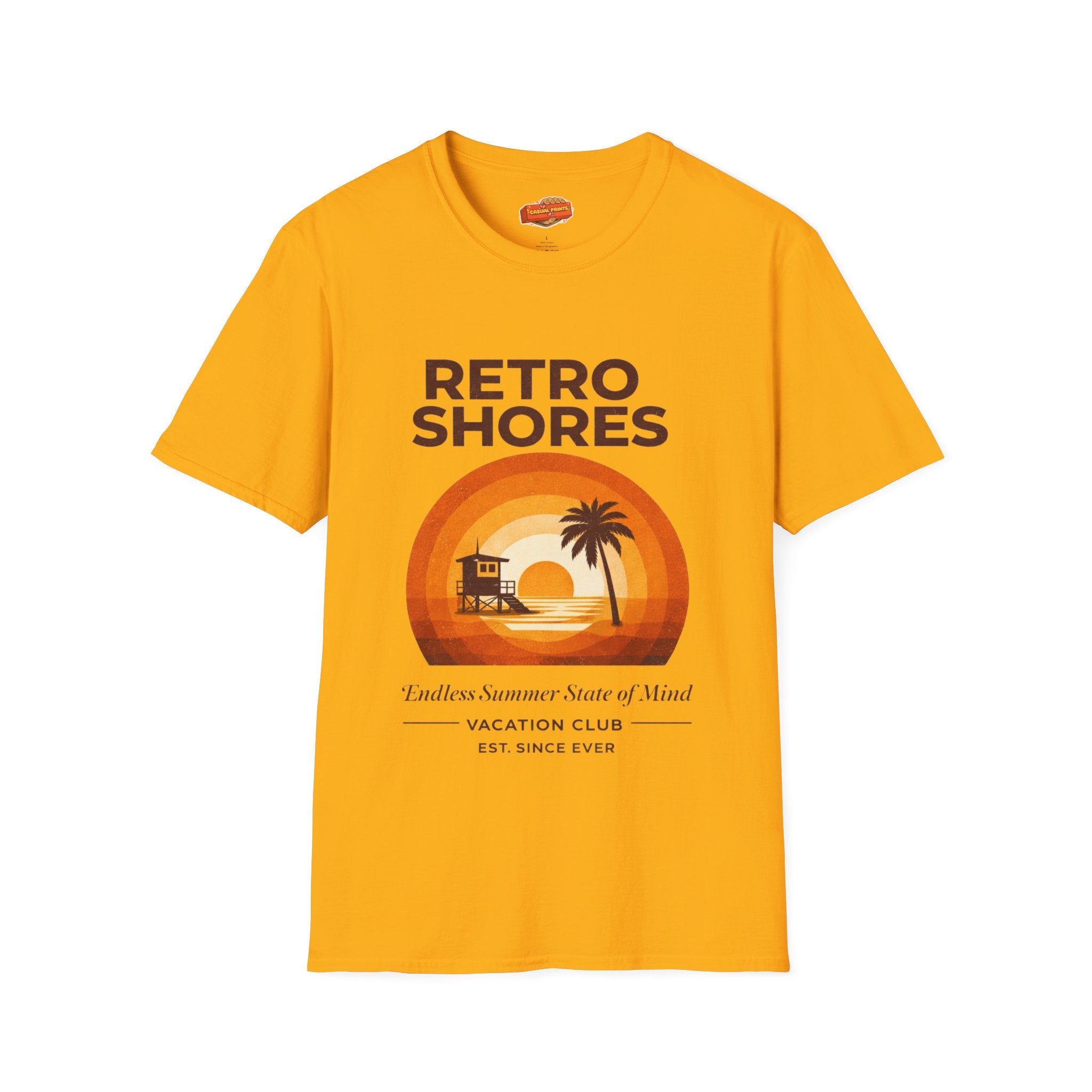 Retro Shores Vacation Club T-Shirt — Vintage Endless Summer