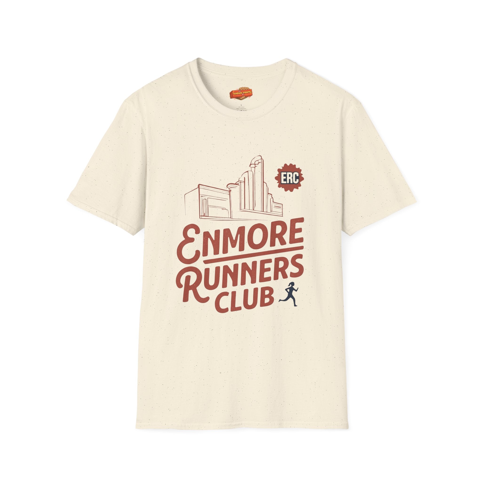 Enmore Runners Club T-Shirt — Vintage City Skyline