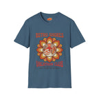 Retro Shores Vacation Club T-Shirt—Vintage Flower