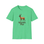 Wander Free Deer T-Shirt — Nature-Inspired Outdoor Graphic