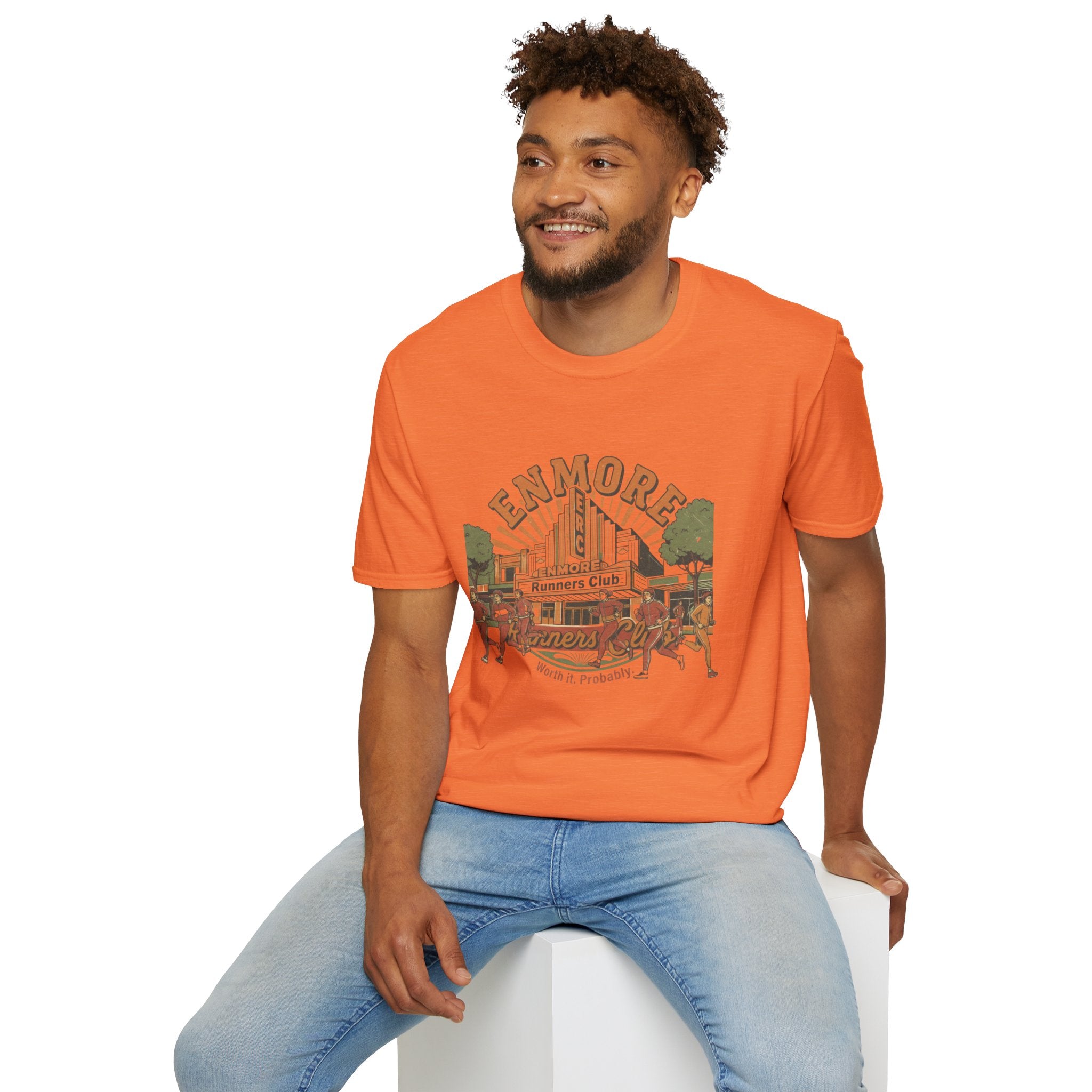 Enmore Runners Club T‑Shirt — Vintage Theatre