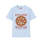 Retro Shores Vacation Club T-Shirt—Vintage Flower