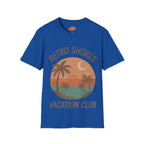 Retro Shores Vacation Club T-Shirt —Vintage Moonrise Palm