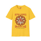 Retro Shores Vacation Club T-Shirt—Vintage Flower