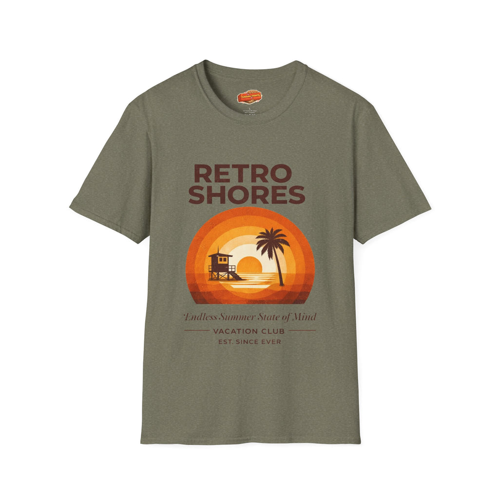 Retro Shores Vacation Club T-Shirt — Vintage Endless Summer