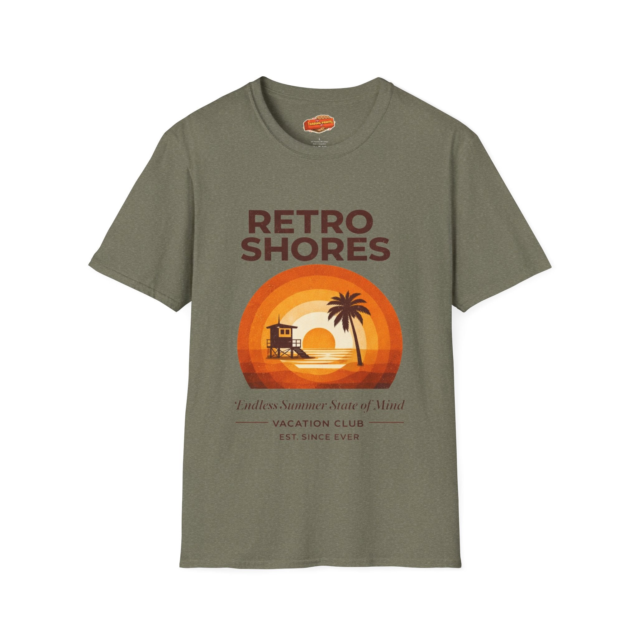 Retro Shores Vacation Club T-Shirt — Vintage Endless Summer