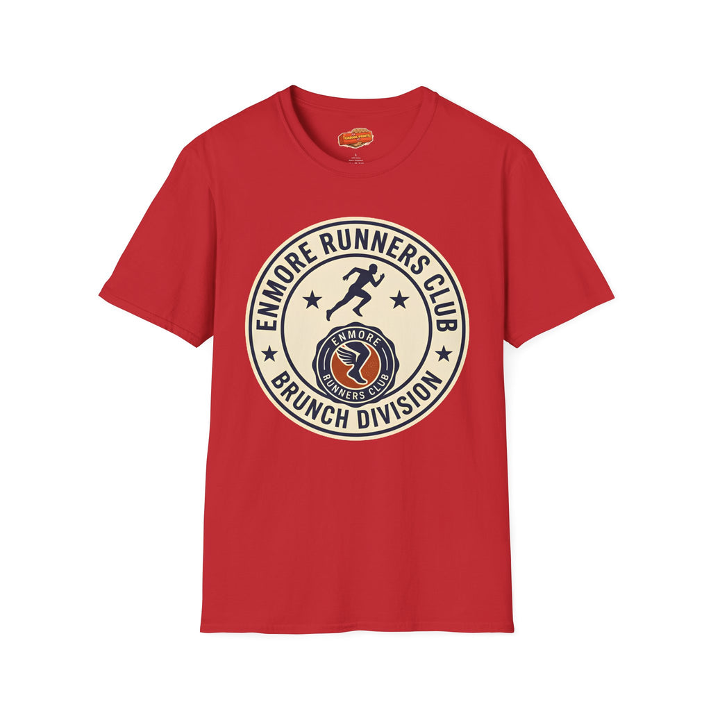 Enmore Runners Club T-Shirt — Vintage Brunch Division Logo