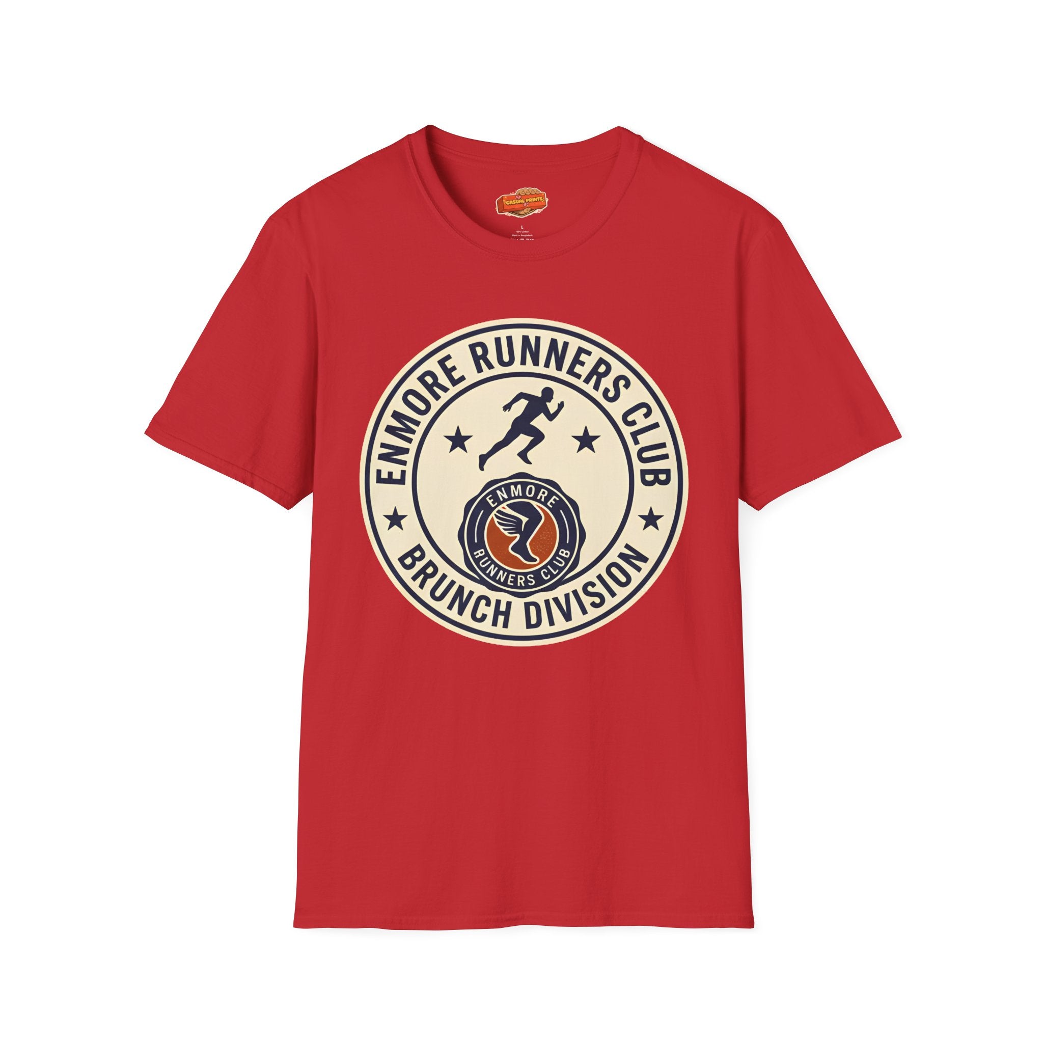 Enmore Runners Club T-Shirt — Vintage Brunch Division Logo