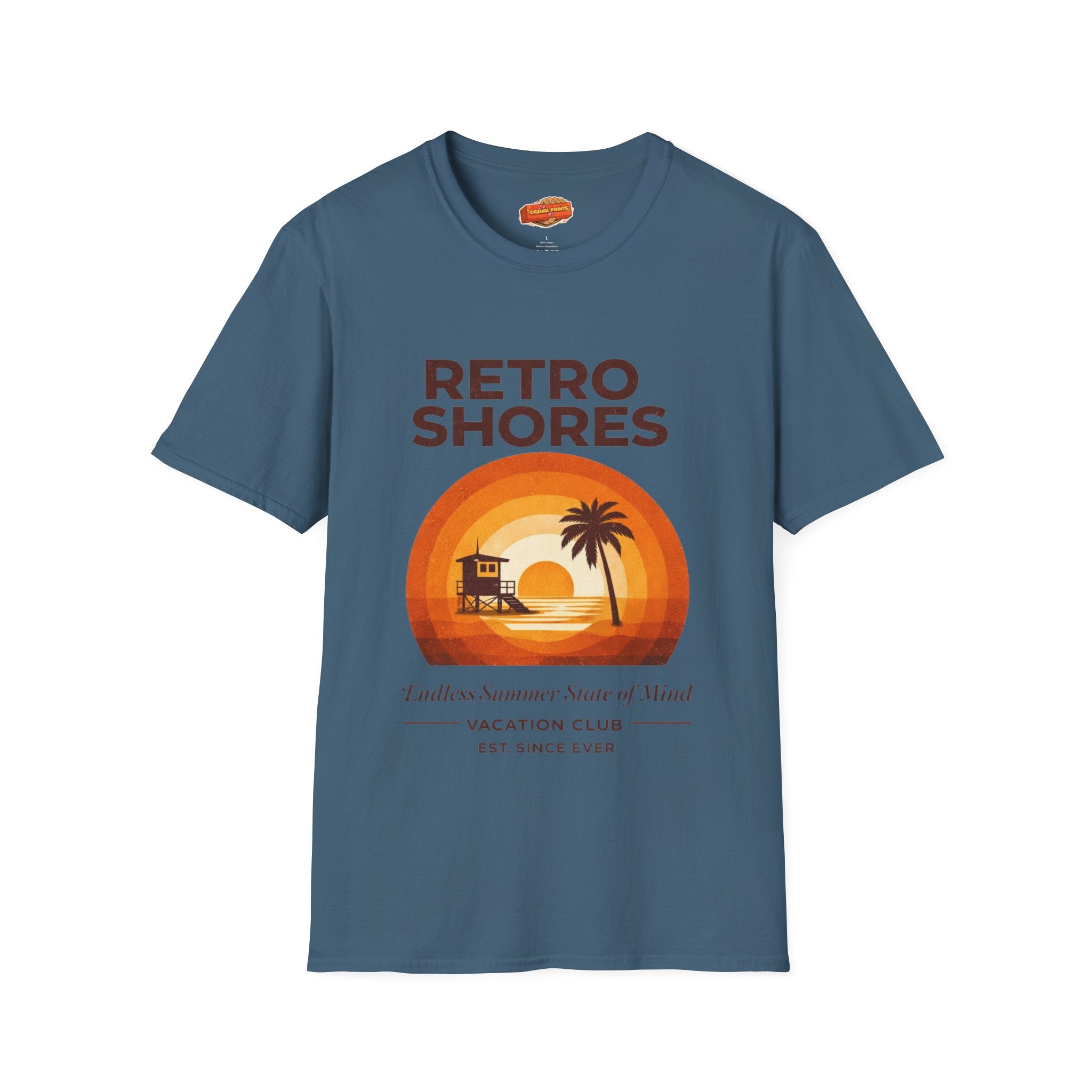 Retro Shores Vacation Club T-Shirt — Vintage Endless Summer