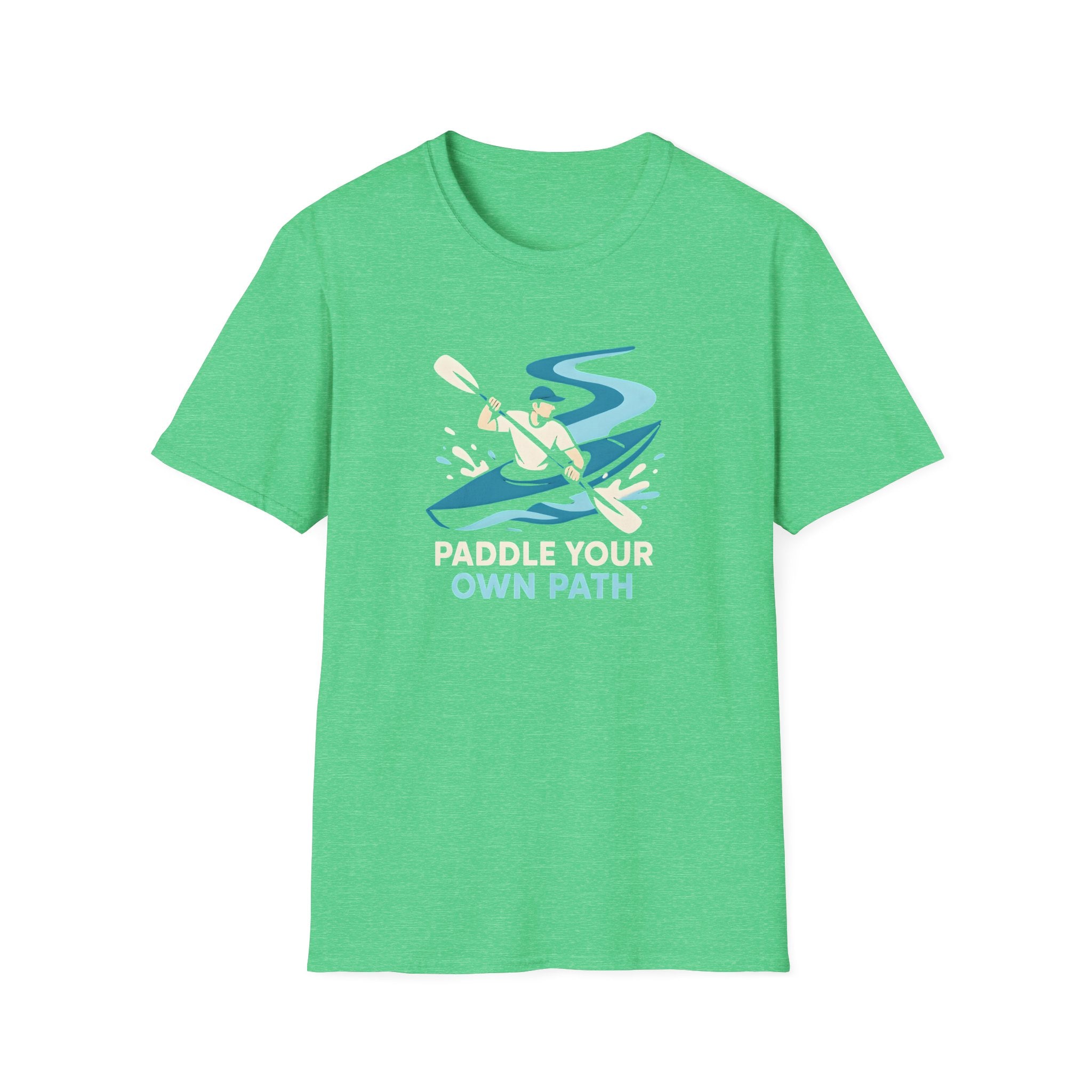 Kayak Illustration T-Shirt—"Own Path" Outdoor Adventure
