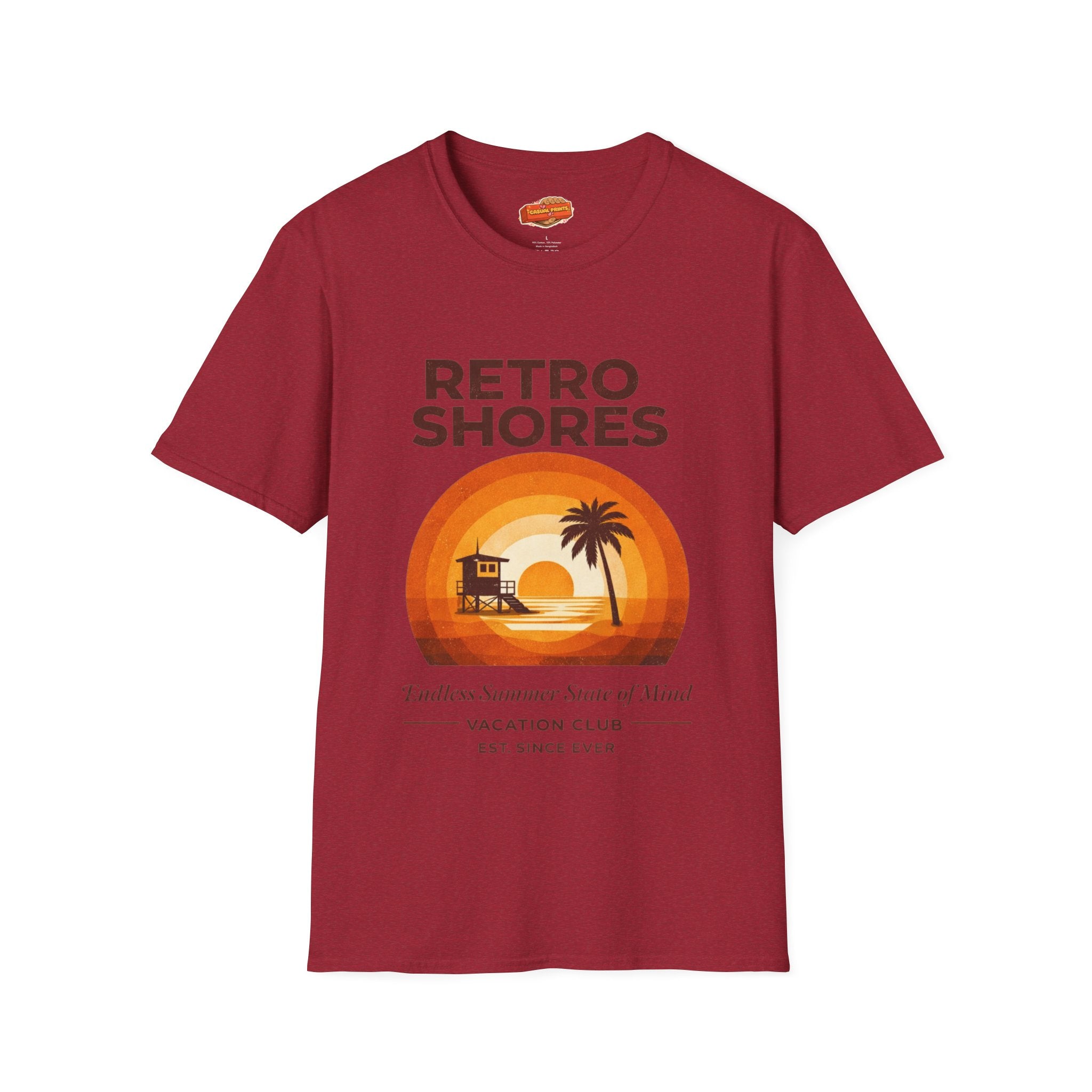 Retro Shores Vacation Club T-Shirt — Vintage Endless Summer