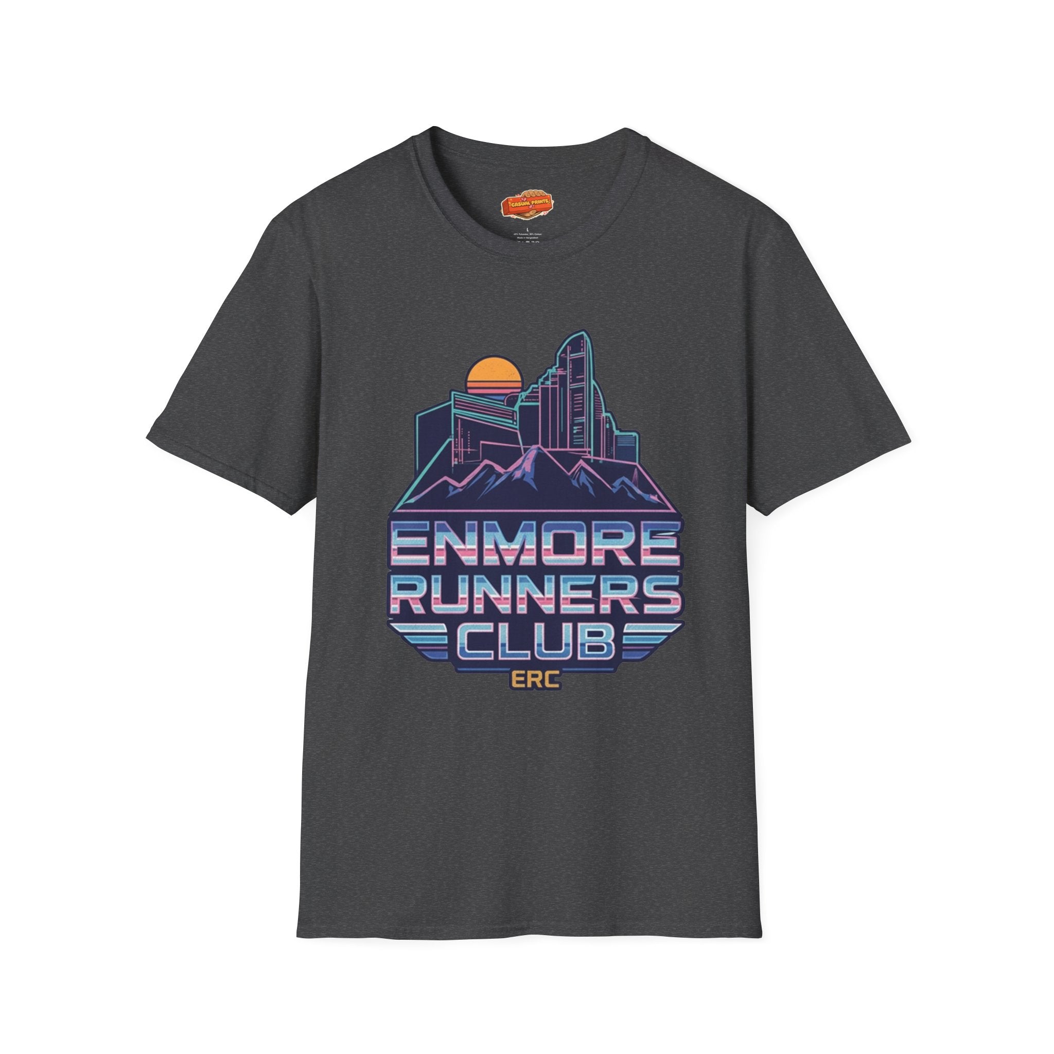 Enmore Runners Club T-Shirt — Neon